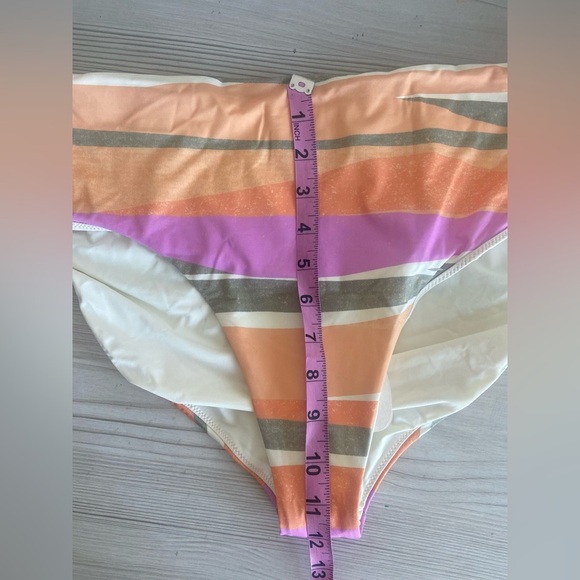 NWT Prana Sun Shade High Waist Bottom Waves Womens Size XL UPF 50 Quick Dry - Picture 10 of 10